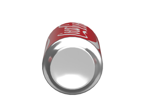 Coca Cola Drink Can 250ml 09 3D Модель