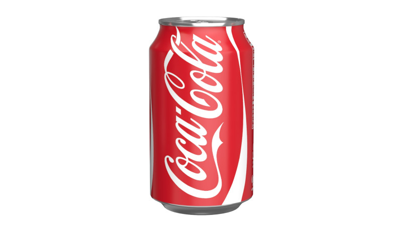 Coca Cola Drink Can 330ml 10 3D 모델 .c4d .max .obj .3ds .fbx .stl .blend 
