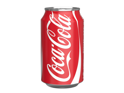 Coca Cola Drink Can 330ml 10 Modello 3D