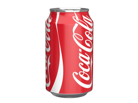 Coca Cola Drink Can 330ml 10 3D 모델