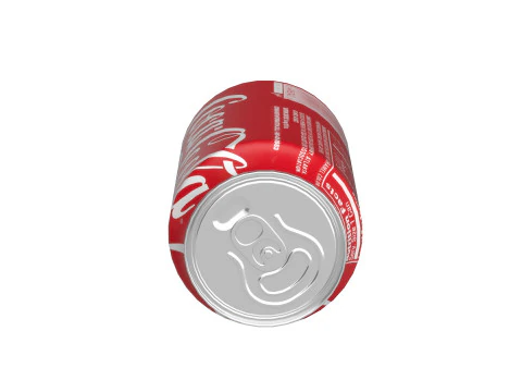 Coca Cola Drink Can 330ml 10 3D Model