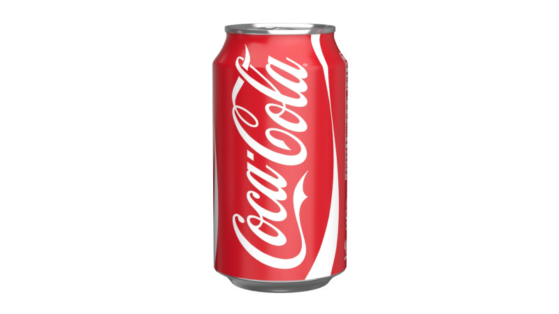 Coca Cola Drink Can 355 ml 11 3D Model .c4d .max .obj .3ds .fbx .stl .blend 