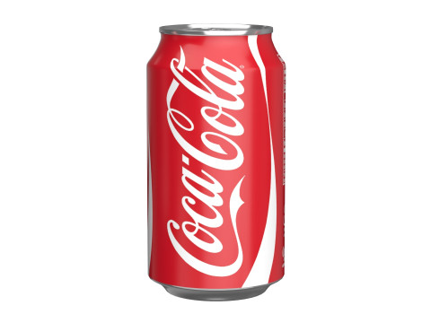 Coca Cola Drink Can 355 ml 11 3D Model