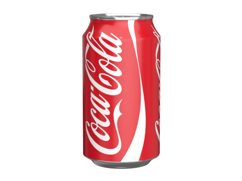 Coca Cola Drink Can 355 ml 11 3D Model