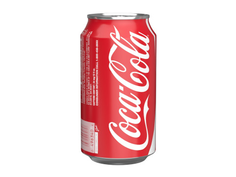 Coca Cola Drink Can 355 ml 11 3D Model