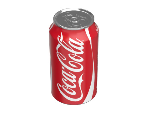 Coca Cola Drink Can 355 ml 11 3D Model