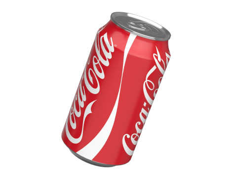 Coca Cola Drink Can 355 ml 11 3D Model