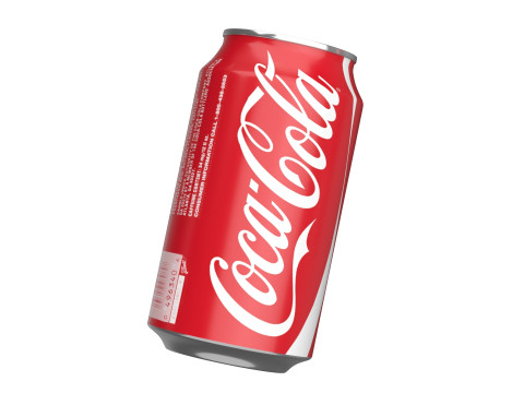 Coca Cola Drink Can 355 ml 11 3D Model
