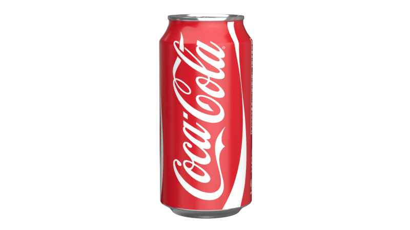 Coca Cola Drink Can 375 ml 12 Model 3D .c4d .max .obj .3ds .fbx .stl .blend 