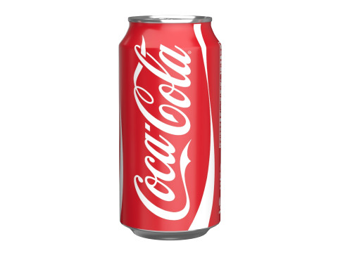 Coca Cola Drink Can 375 ml 12 Modello 3D