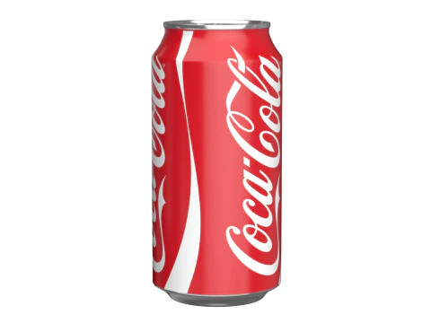 Coca Cola Drink Can 375 ml 12 3D Model