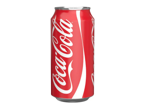 Coca Cola Drink Can 375 ml 12 3D Model