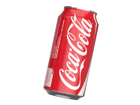 Coca Cola Drink Can 375 ml 12 3D Model