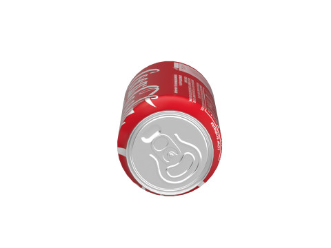 Coca Cola Drink Can 375 ml 12 Model 3D