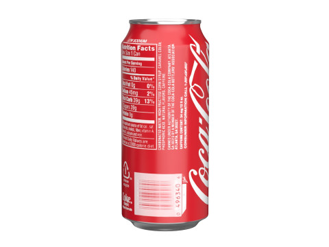 Coca Cola Drink Can 473 ml 13 Modèle 3D