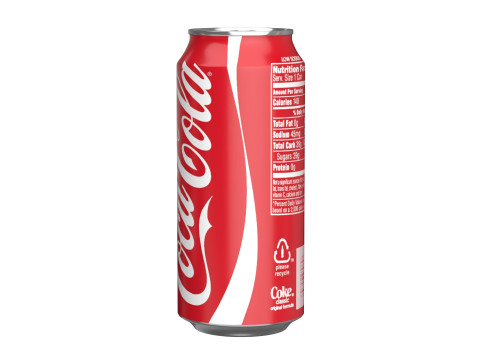 Coca Cola Drink Can 473 ml 13 Modèle 3D
