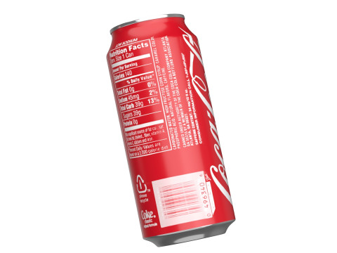 Coca Cola Drink Can 473 ml 13 Modèle 3D