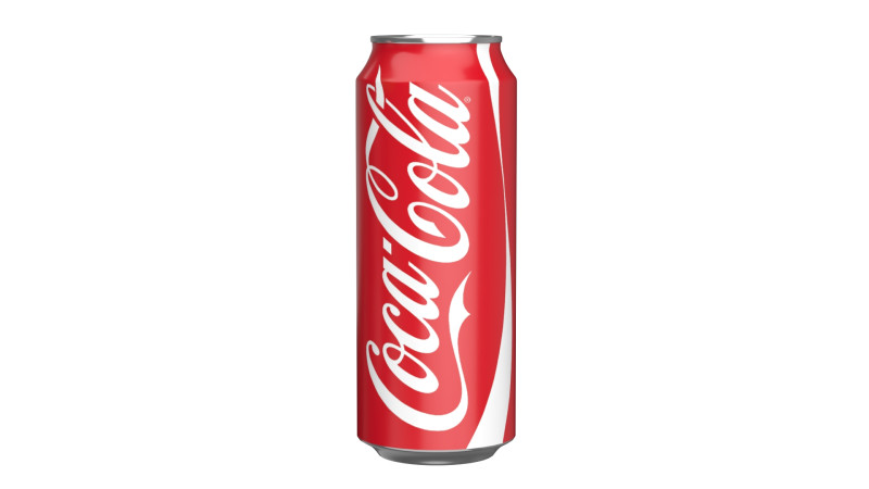 Coca Cola Drink Can 500 ml 14 Model 3D .c4d .max .obj .3ds .fbx .stl .blend 