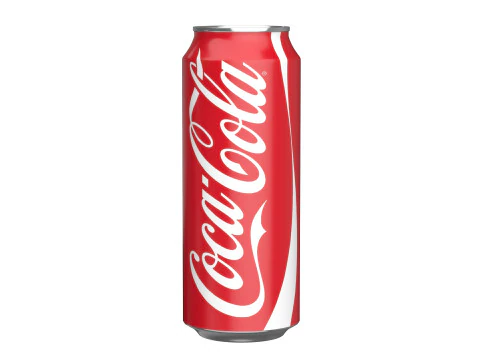 Coca Cola Lata 500 ml 14 Modelo 3D