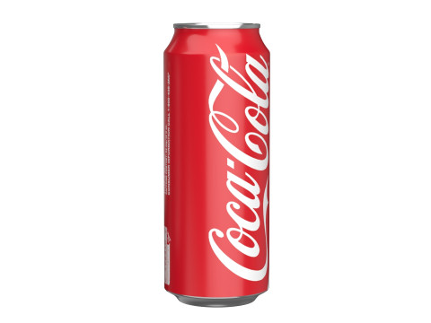 Coca Cola Drink Can 500 ml 14 Model 3D