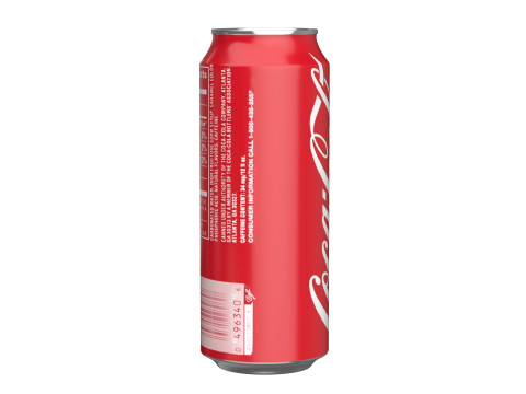 Coca Cola Drink Can 500 ml 14 Model 3D