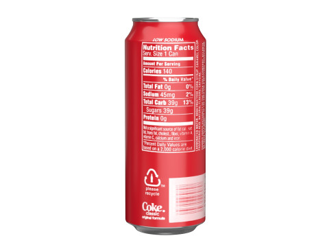 Coca Cola Drink Can 500 ml 14 Model 3D