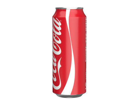 Coca Cola Drink Can 500 ml 14 Model 3D
