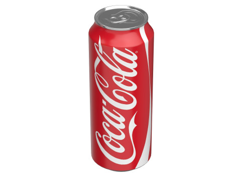Coca Cola Drink Can 500 ml 14 Model 3D