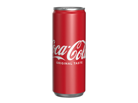 Coca Cola Drink Can Slim 250 ml 15 Modello 3D