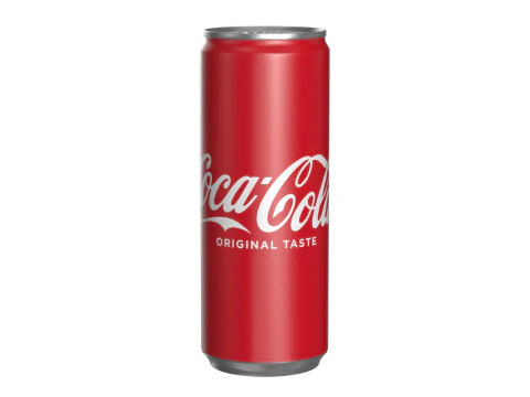 Coca Cola Lata Slim 250 ml 15 Modelo 3D
