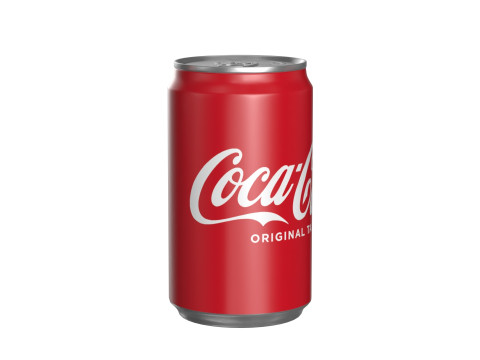 Coca Cola Drink Can Sleek 200 ml 16 Model 3D