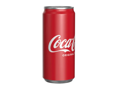 Coca Cola Drink Can Sleek 270 ml 18 3D Model