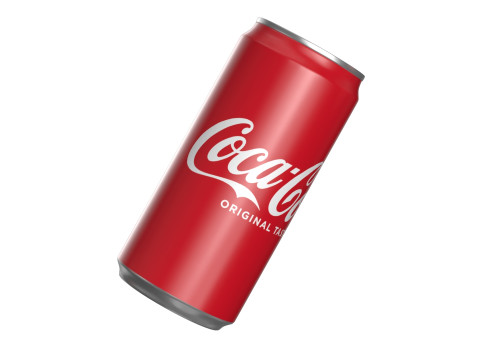 Coca Cola Drink Can Sleek 270 ml 18 Model 3D
