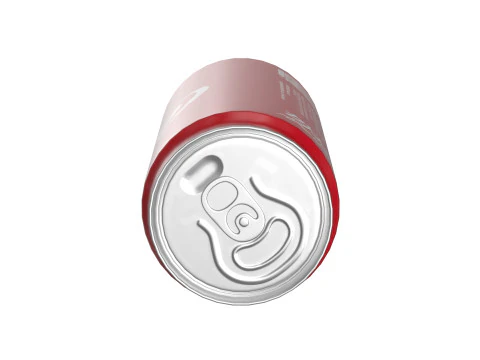 Coca Cola Drink Can Sleek 270 ml 18 3D Model