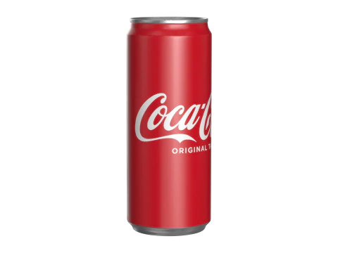 Coca Cola Drink Can Sleek 310 ml 19 3D Model
