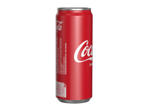Coca Cola Drink Can Sleek 310 ml 19 Modelo 3D