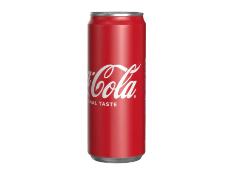 Coca Cola Drink Can Sleek 310 ml 19 3D Model