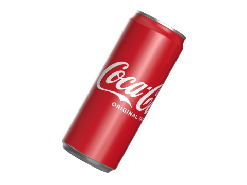 Coca Cola Drink Can Sleek 310 ml 19 Modelo 3D