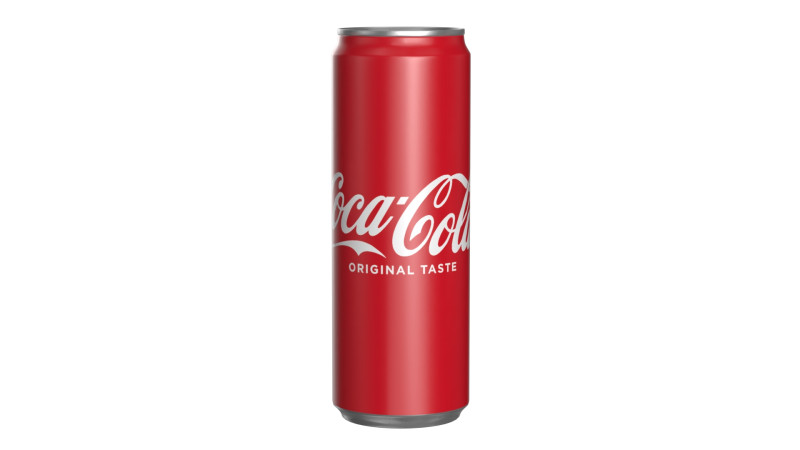 Coca Cola Drink Can Sleek 355ml 21 3Dモデル .c4d .max .obj .3ds .fbx .stl .blend 