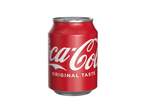 Coca Cola Drink Can 250ml 22 3D Model