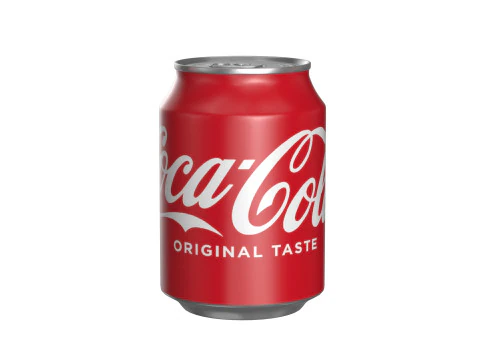 Coca Cola Lata 250ml 22 Modelo 3D
