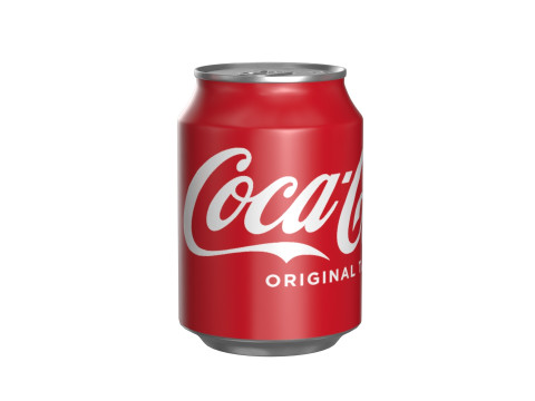 Coca Cola Drink Can 250ml 22 Modèle 3D