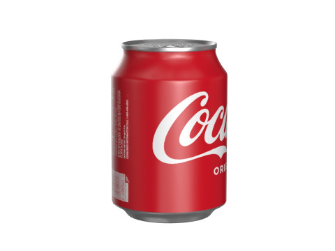 Coca Cola Drink Can 250ml 22 Modèle 3D
