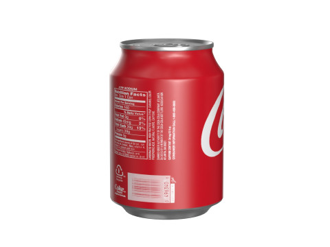 Coca Cola Drink Can 250ml 22 Modèle 3D