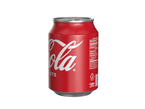 Coca Cola Drink Can 250ml 22 3D Model