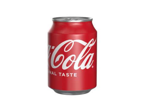 Coca Cola Drink Can 250ml 22 Modèle 3D
