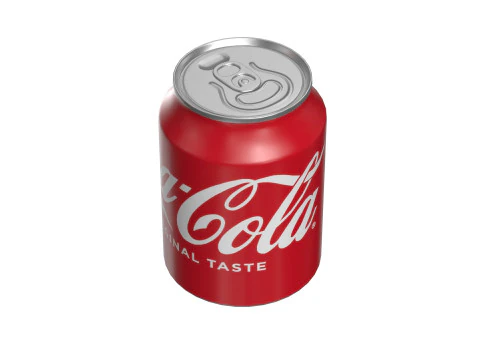 Coca Cola Drink Can 250ml 22 3D Model