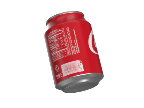 Coca Cola Drink Can 250ml 22 3D Model