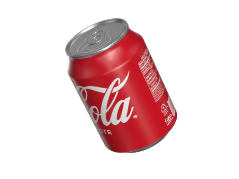 Coca Cola Drink Can 250ml 22 3D Model