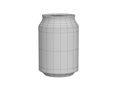 Coca Cola Drink Can 250ml 22 3D Model